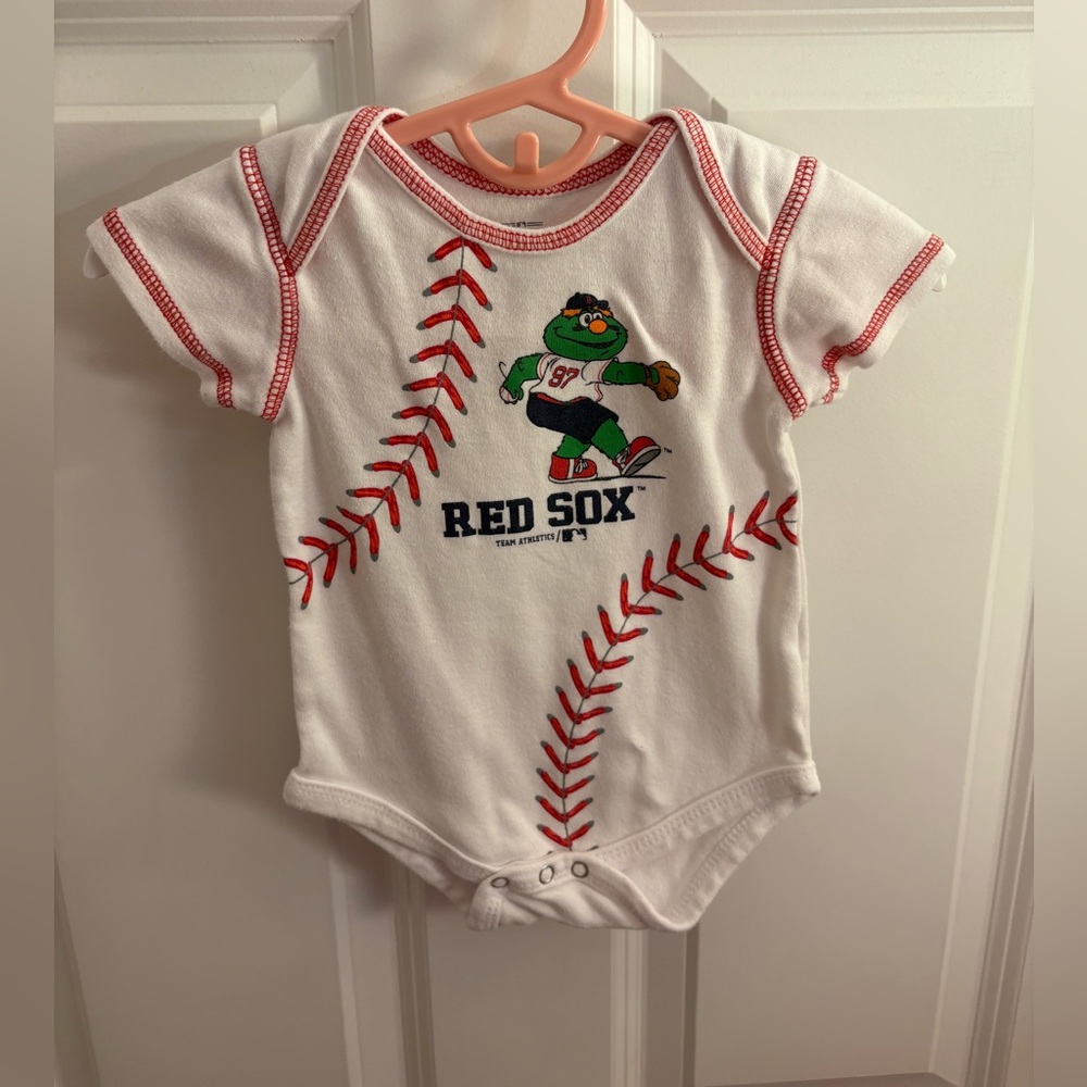 Red Sox Baby Onesie 6/9 Months